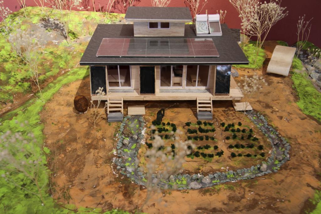 昨年作った建築模型